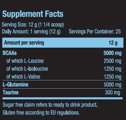 BCAA + glutamine Xpress 0,300 kg