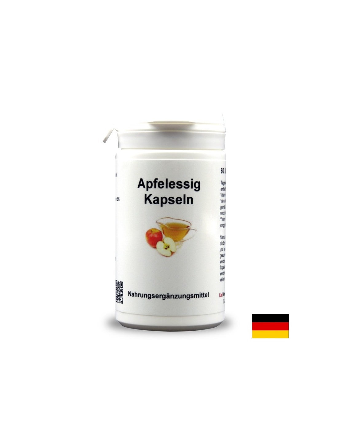 Métabolisme rapide - Vinaigre de cidre de pomme 350 mg, 60 capsules