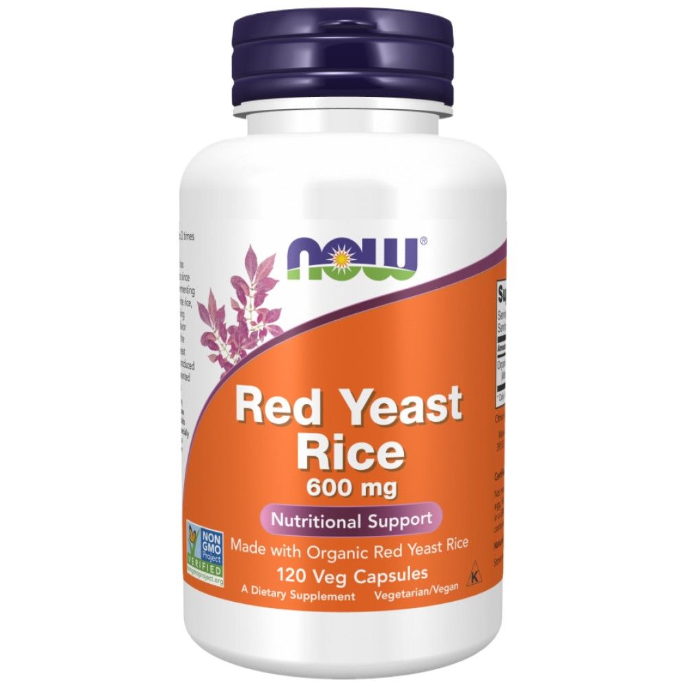 Riz à levure rouge 600 mg - 120 capsules