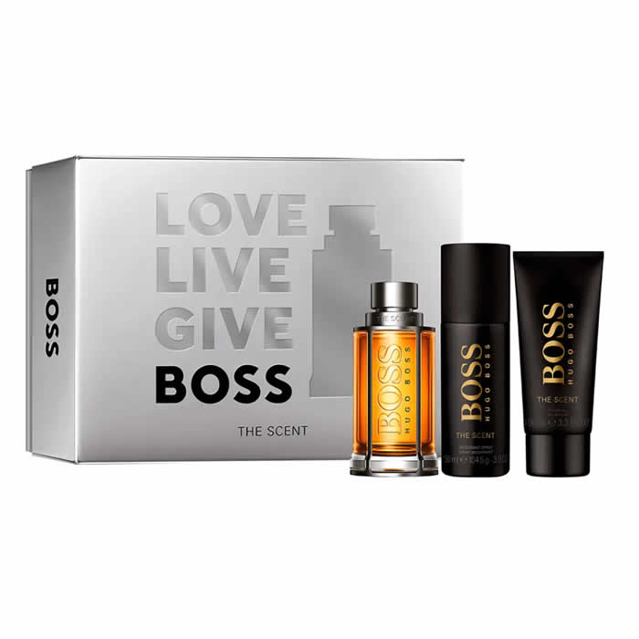 <tc>HUGO BOSS</tc> Coffret 3 pièces Eau de Toilette Spray The Scent 100 ml