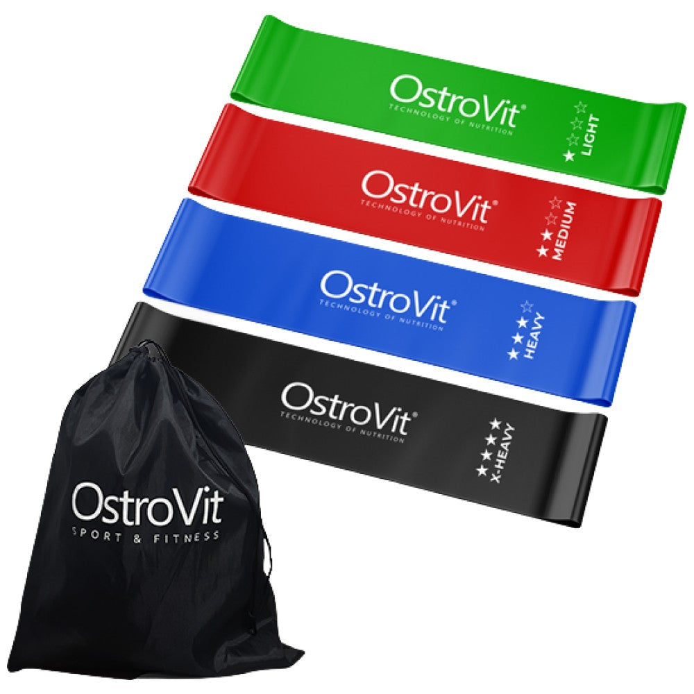 Ensemble élastique de formation continue | avec sac 4 pcs.