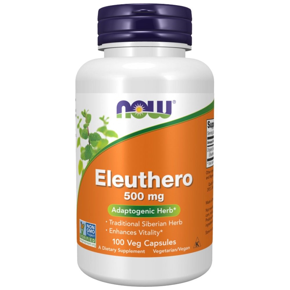 ELEUTHERO 500 mg | Ginseng sibérien - 100 capsules