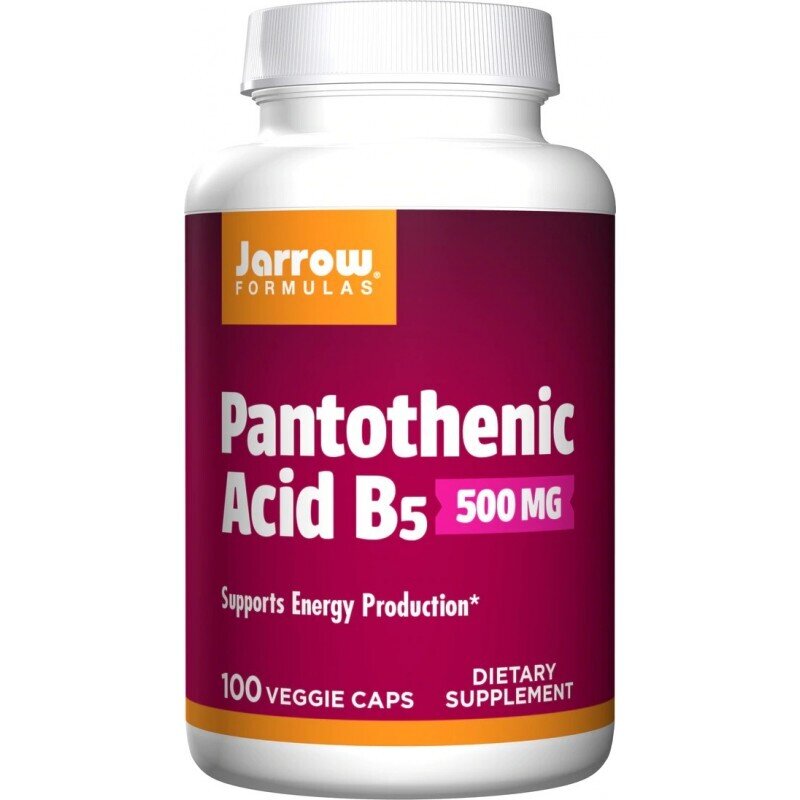 Acide pantothénique B5 500 mg - 100 capsules