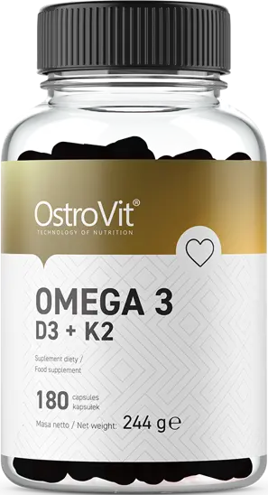 <tc>OstroVit</tc> Oméga 3/D3 + K2 - 180 gélules