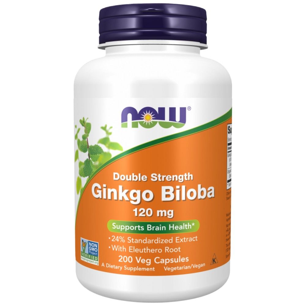 Ginkgo biloba 120 mg/double résistance - 200 capsules