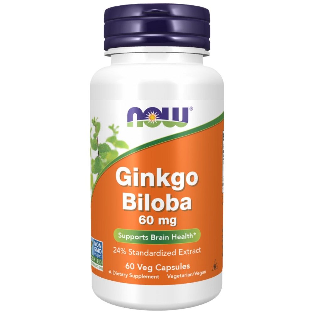 Ginkgo biloba 60 mg - 60 capsules