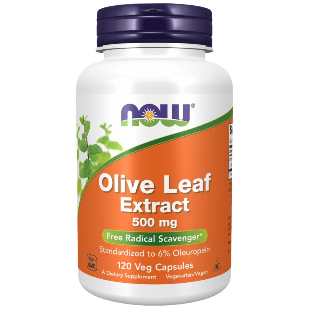Extrait de feuilles d'olive 500 mg - 120 capsules