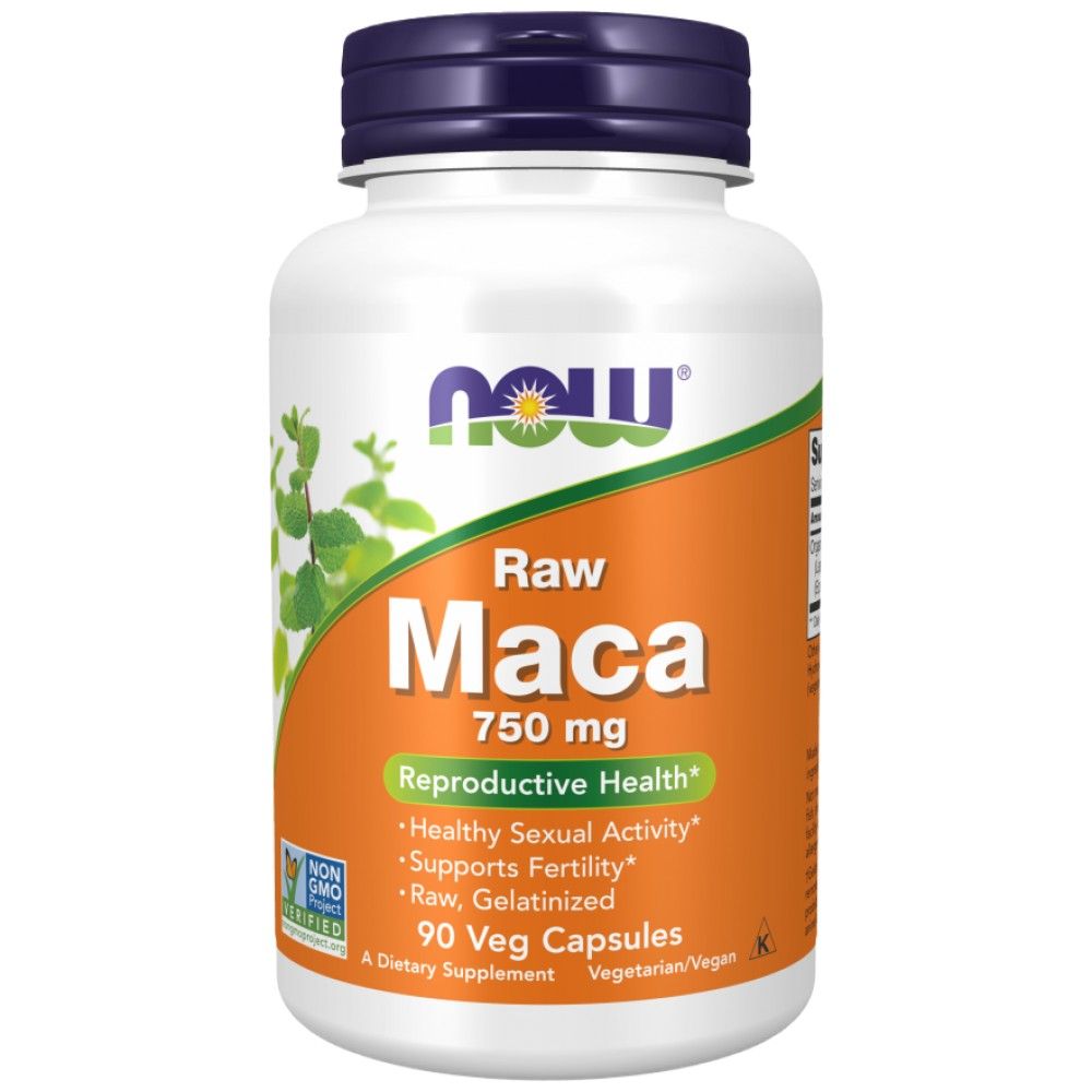 Maca brute 6: 1 Concentré 750 mg - 90 capsules