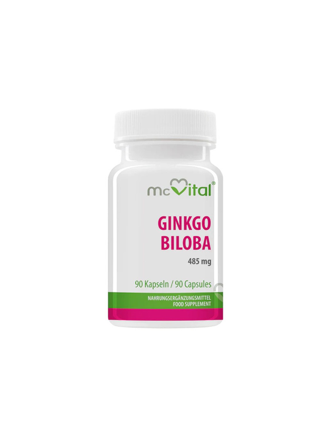 Mémoire et concentration - Ginkgo biloba, 485 mg x 90 capsules