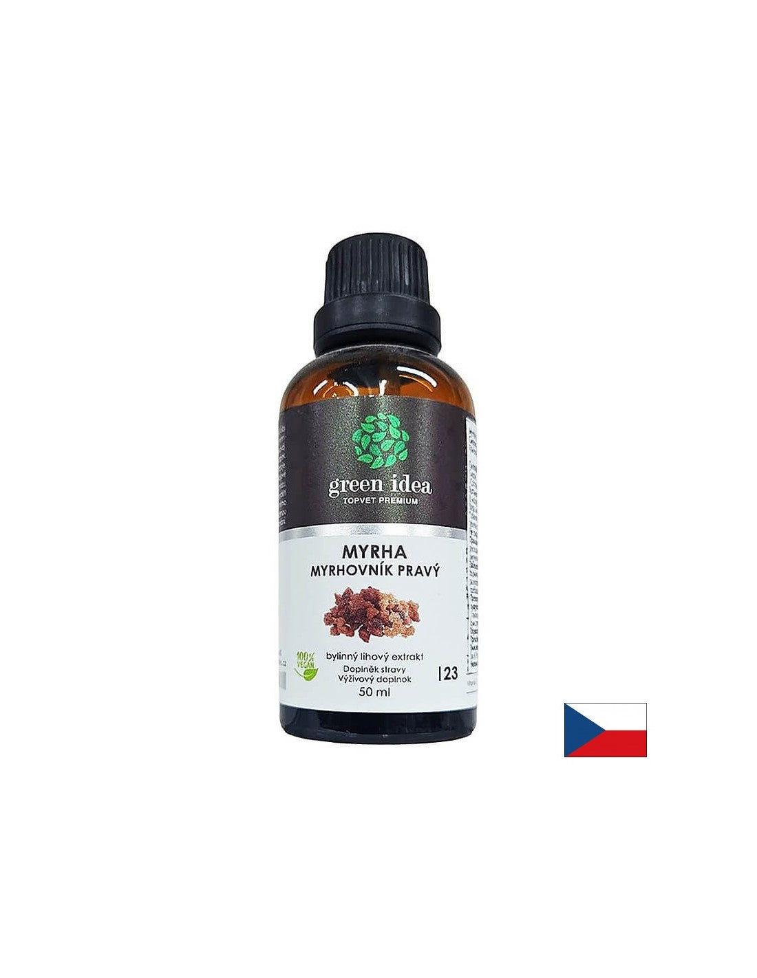Immunité et cœur sain - Myrrhe (résine) + vitamine C, 50 ml de teinture