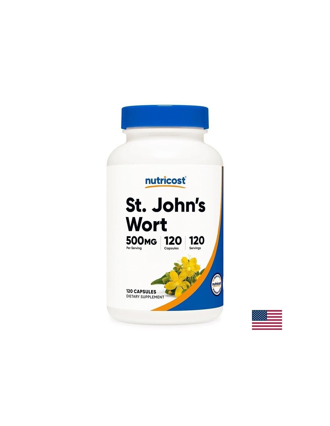 Stress et bonne humeur - Mort de John, 500 mg x 120 capsules