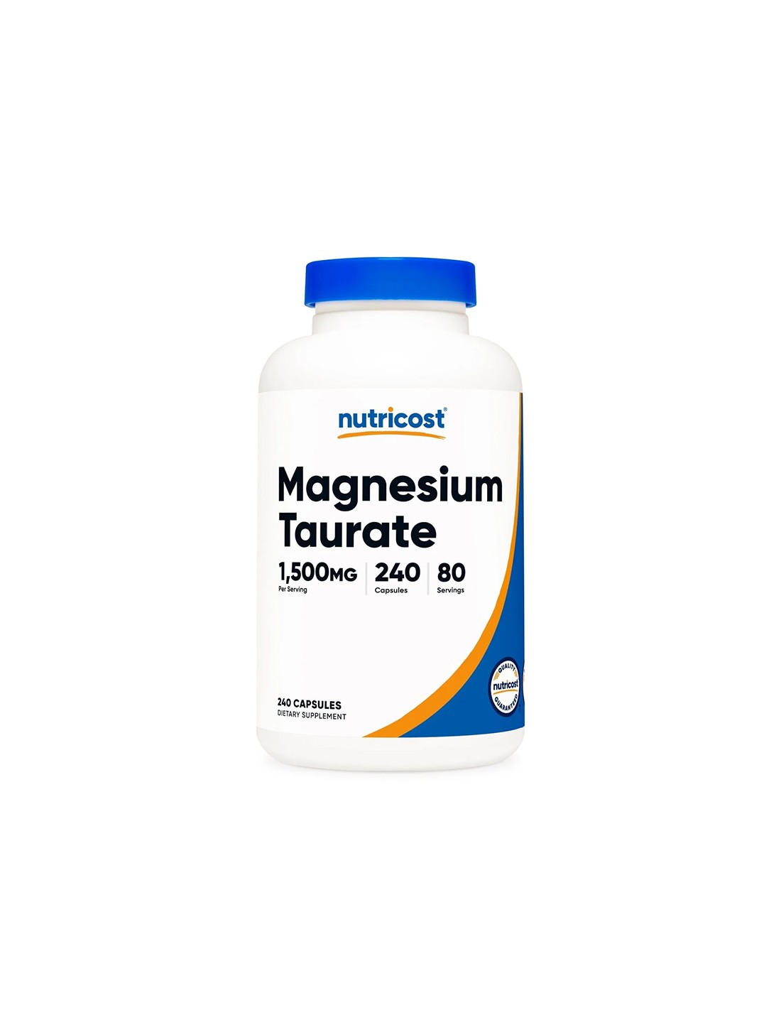 Système musculaire, cardiaque et nerveux - Magnésium (taurate), 500 mg x 240 capsules