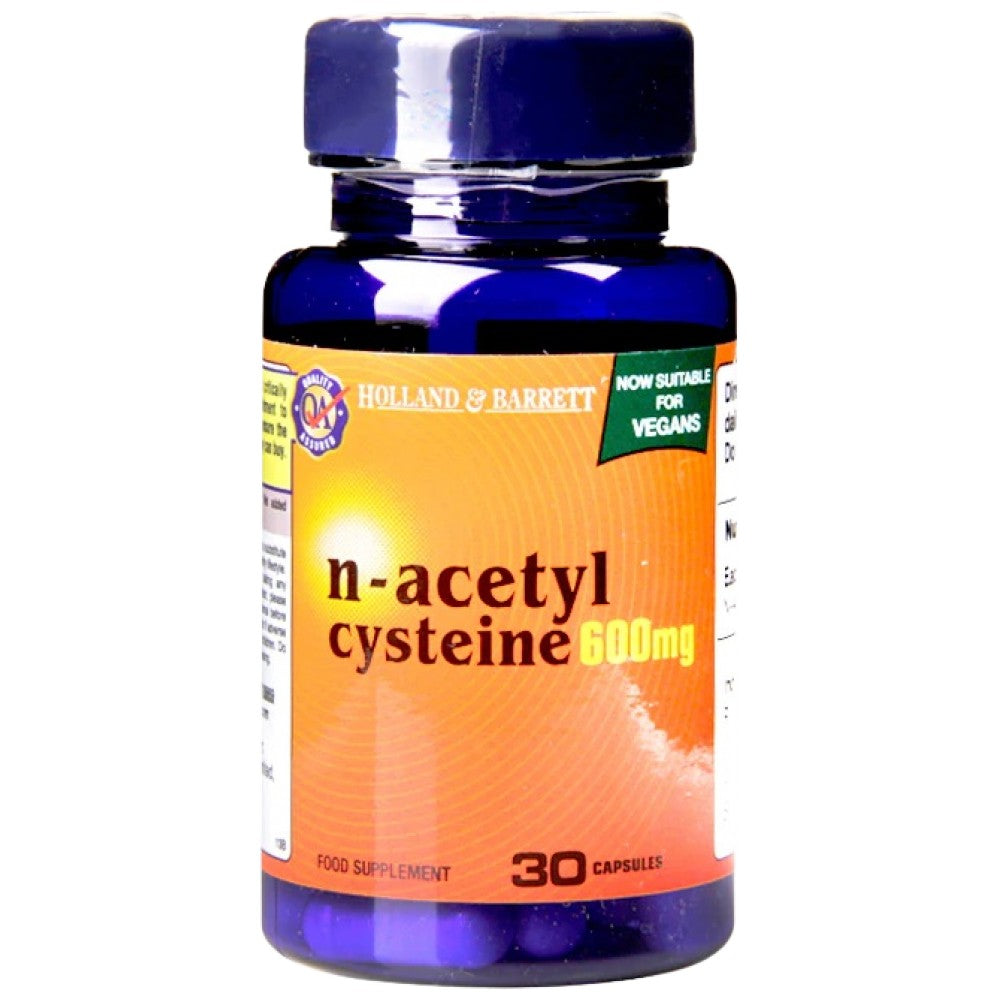 N-acétyl cystéine 600 mg 30 capsules