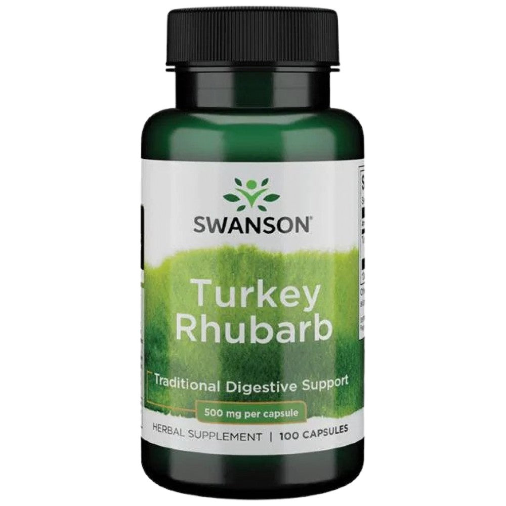 Rhubarbe de dinde 500 mg 100 capsules