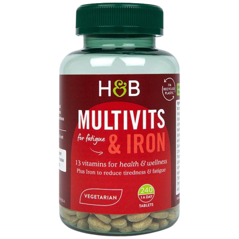 Multivits et fer - 240 comprimés