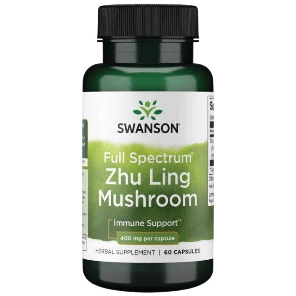Spectrum complet Zhu Ling Champignon 400 mg 60 capsules