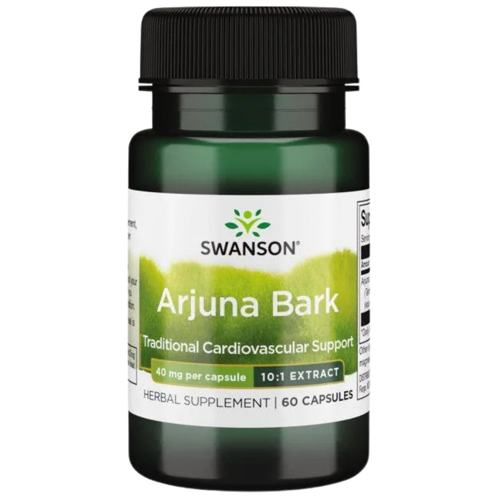 Extrait d'écorce d'Arjuna 40 mg 60 capsules