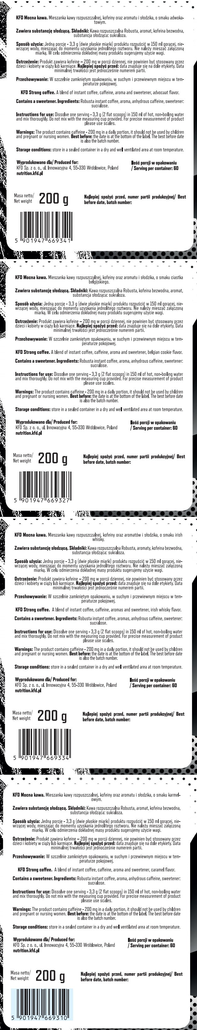 Café fort/café instantané - 0,2