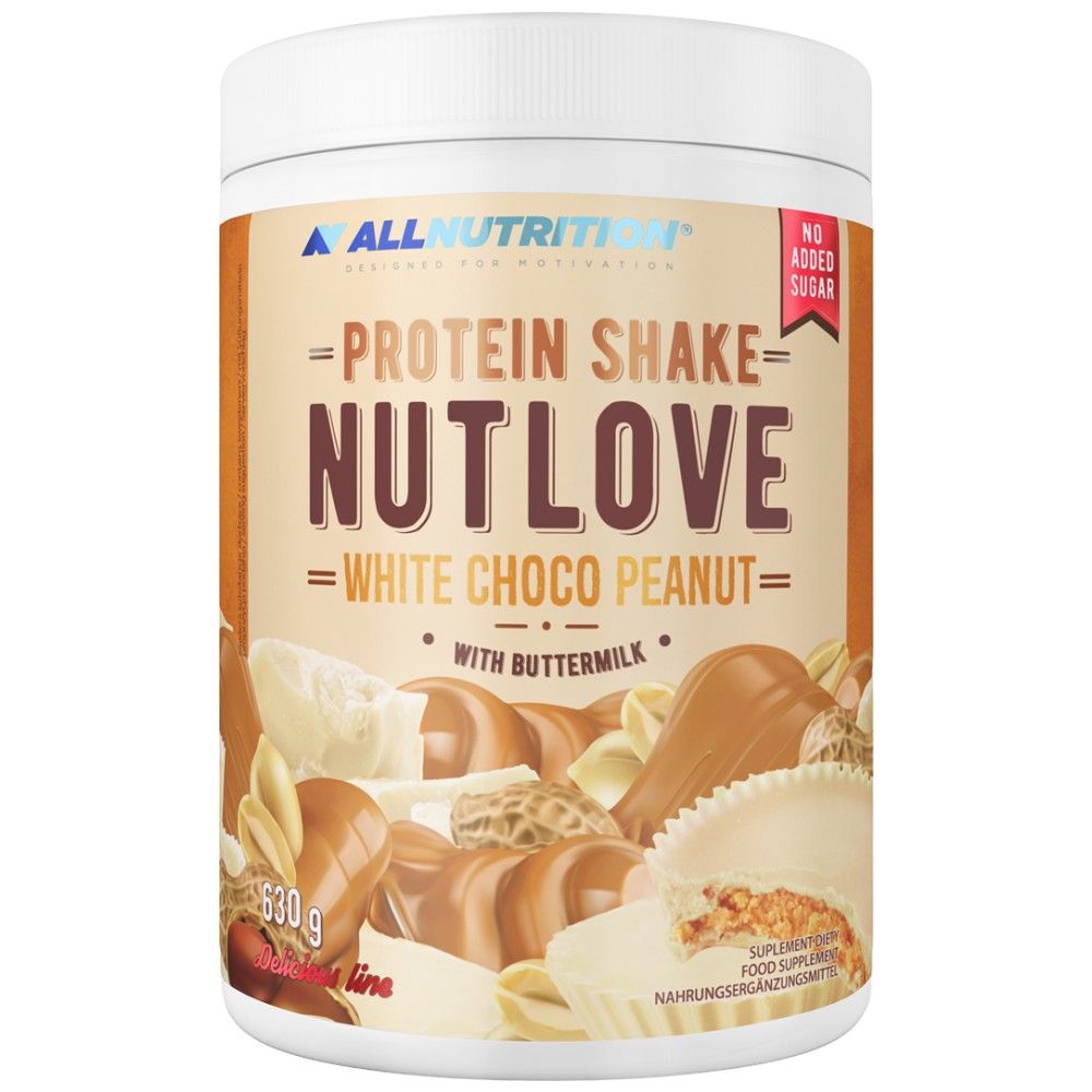 Shake de protéine Nutlove | Protéine de lactosérum + caséine - 630 grammes