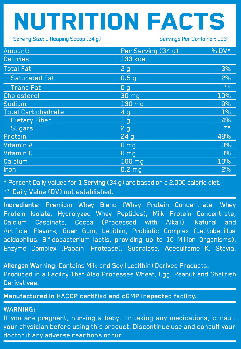 Bâtiment de lactosérum - 4,54 kg