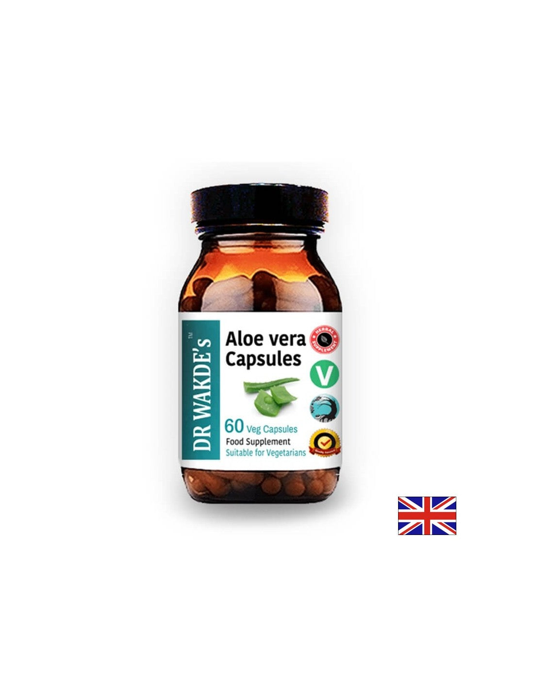 Aloe Vera - Pour nettoyer le corps, une forte immunité et une peau saine, 60 capsules