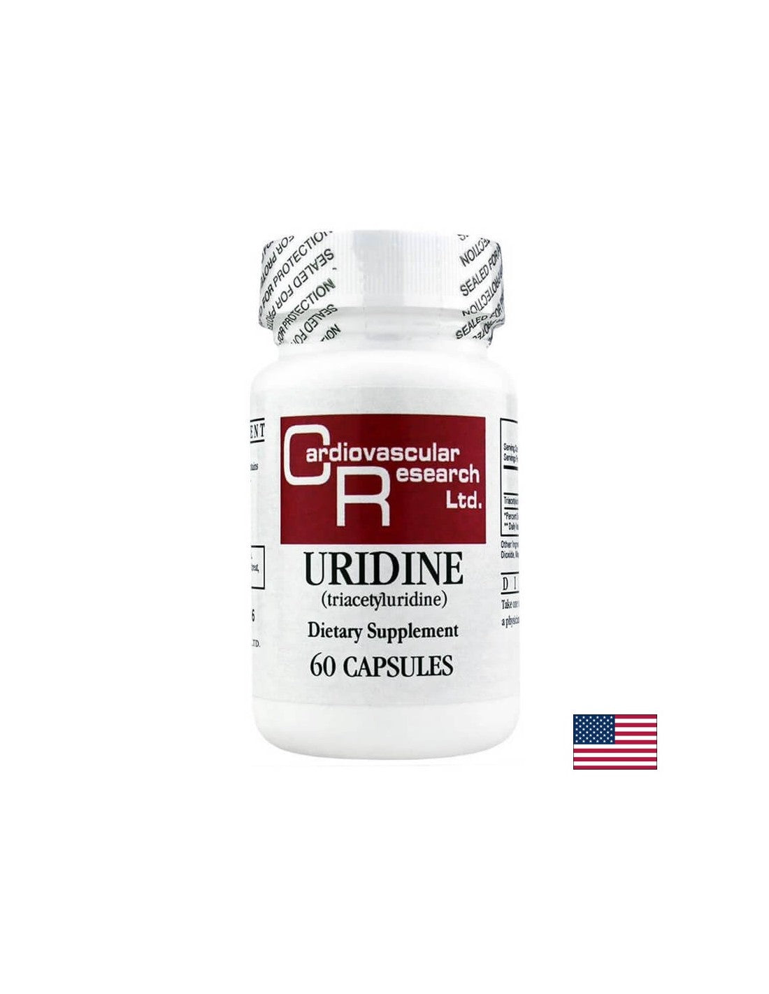 Santé neurologique et fonction cérébrale - uridine (triacétyluridine), 60 capsules