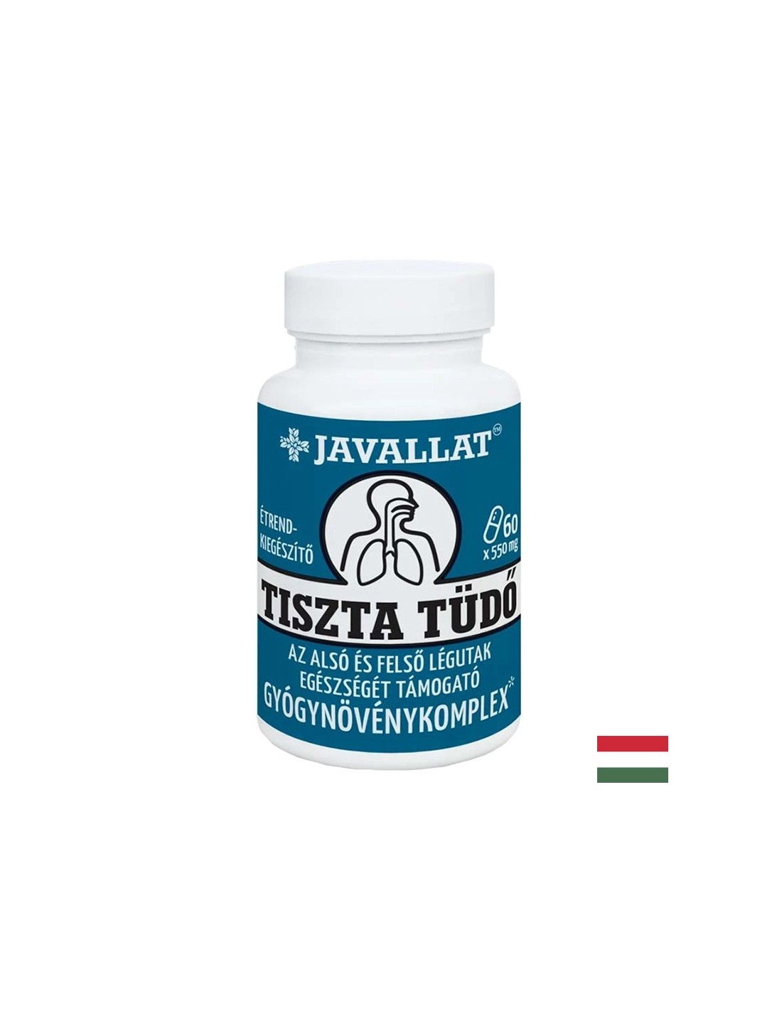 Complexe à base de plantes pour le système respiratoire, 60 capsules