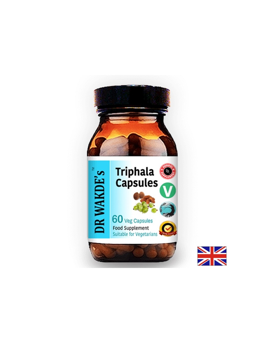 Système digestif - Triphala, 60 V Capsules