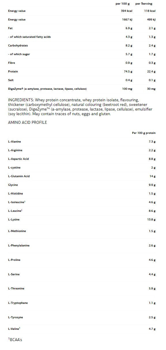 100% Platinum Whey - 0,750 kg