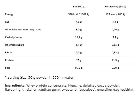 Whey en or - 0,500 kg