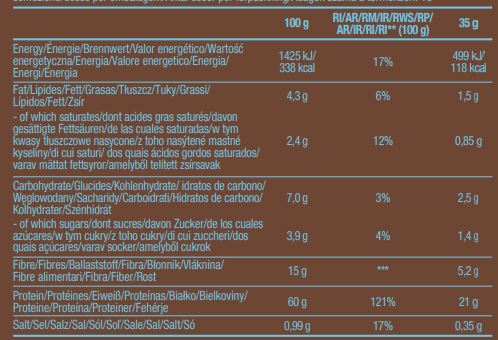 Pudding protéique - 0,525 kg