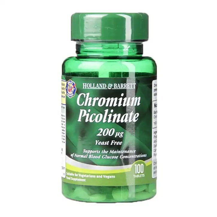 Chrome picolinate 200 mcg - 100 comprimés