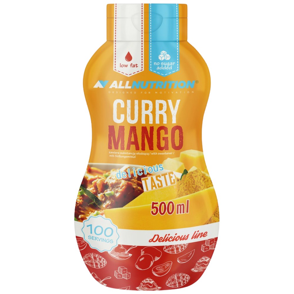 Sauce zéro calorique | Curry Mango - 500 ml