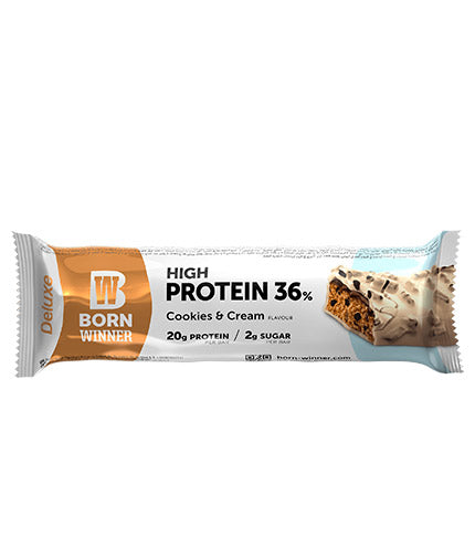 Barre protéique de luxe/55 g/biscuits et crème