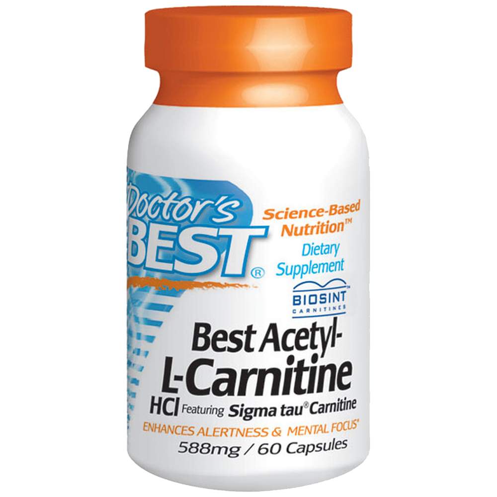 Meilleure acétyl-l-carnitine 500 mg - 60 capsules