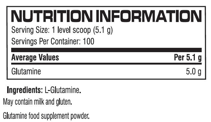 Glutamine - 0,510 kg