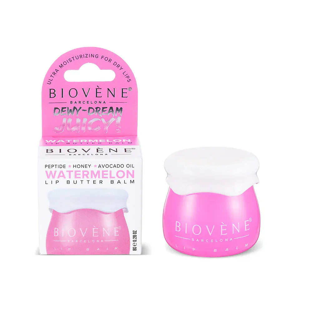 Baume à lèvres avec pastèque et peptides pour la fraîcheur et la douceur - 8 grammes