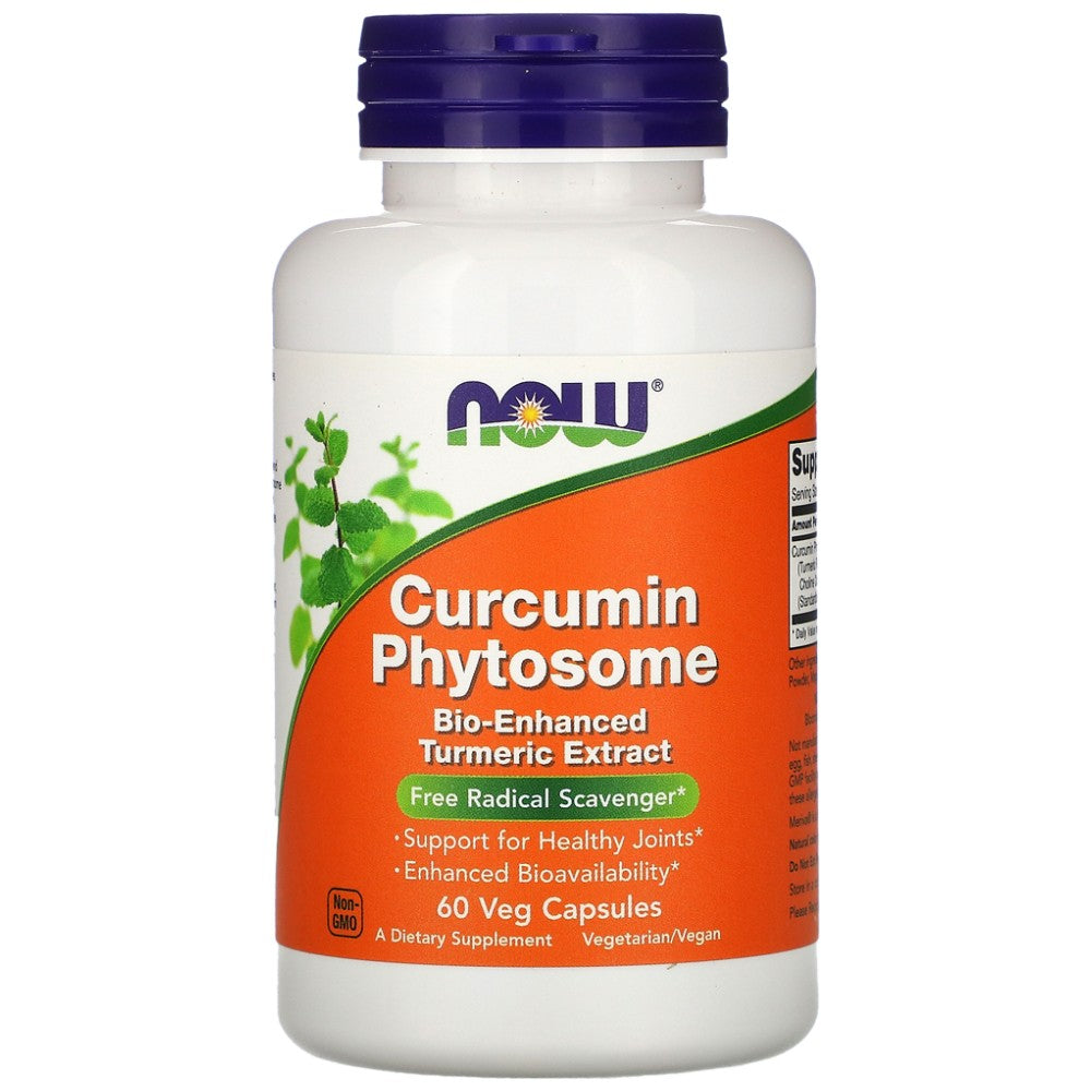 Phytosome de curcumine/Extrait de curcuma amélioré - 60 capsules