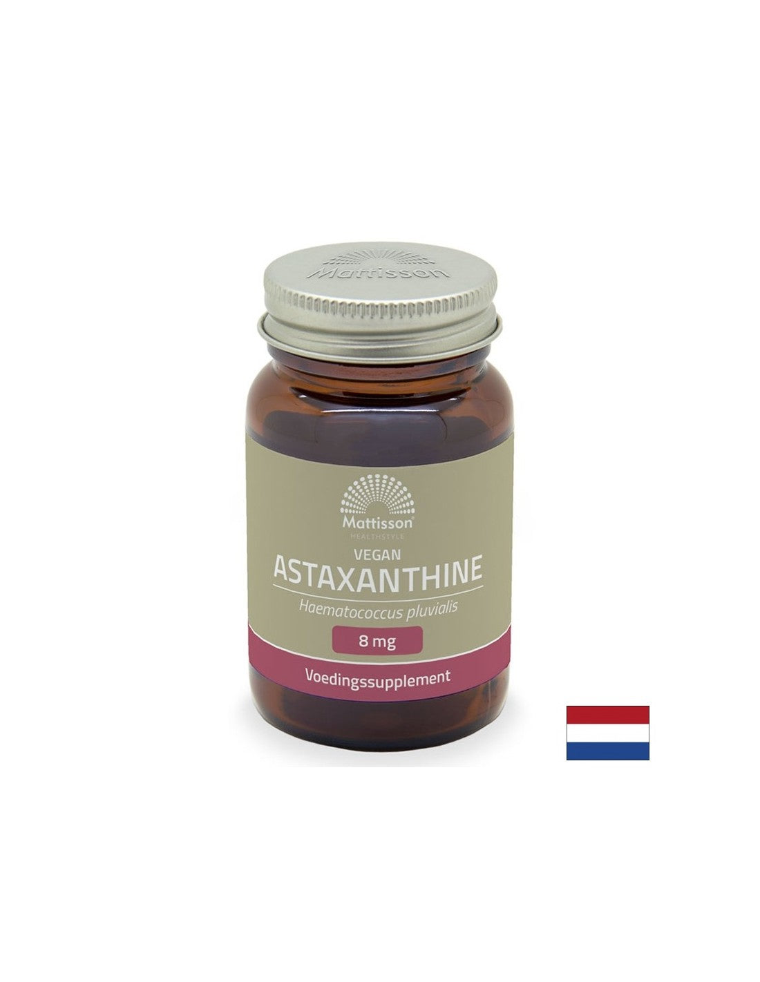 Santé oculaire - astaxanthine végétalienne, 8 mg x 60 capsules