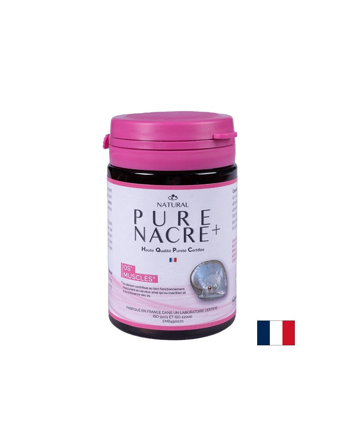 Soins aux os et aux articulations - Mère de Pearl Oyster, 800 mg x 30 capsules