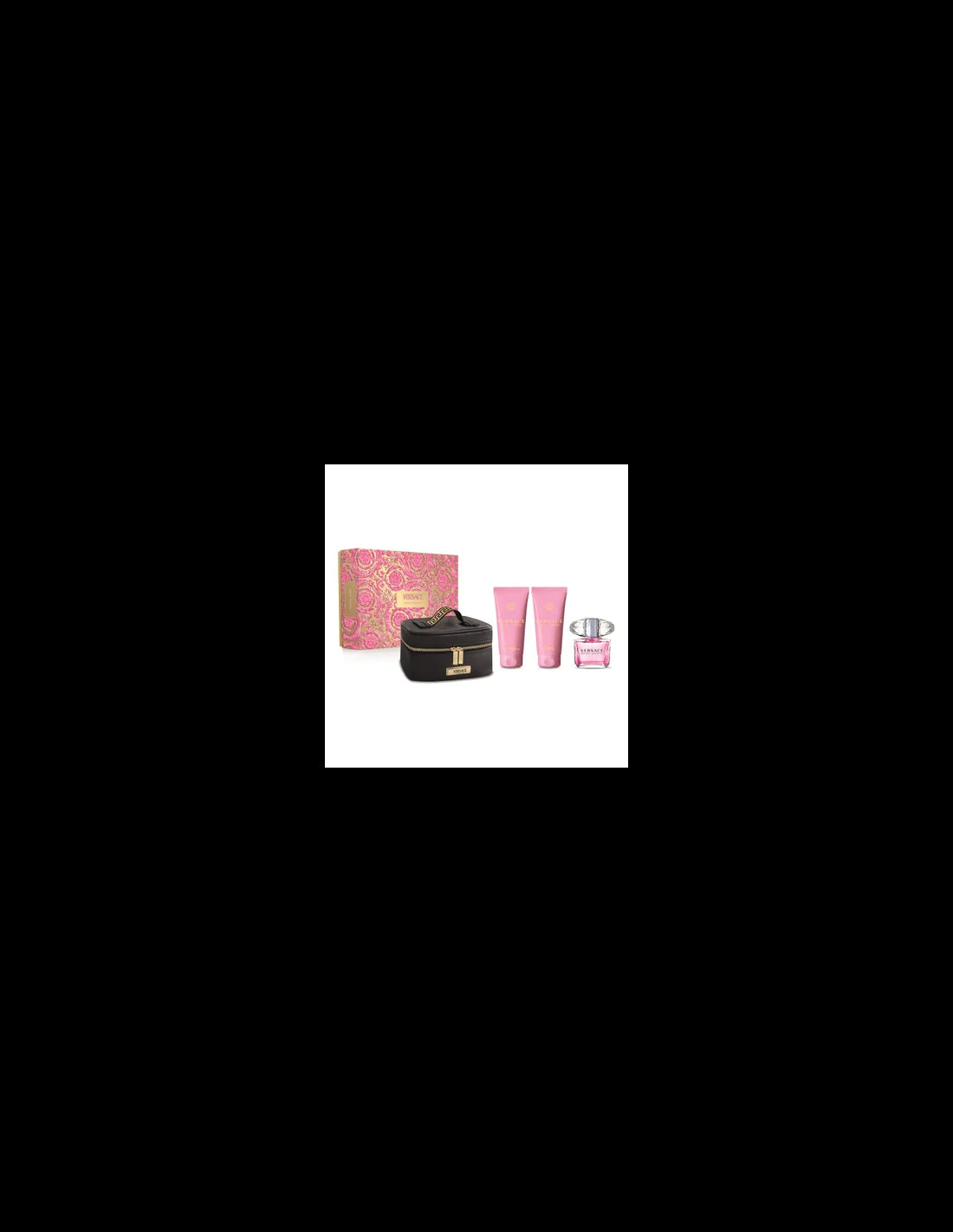 <tc>VERSACE</tc> Coffret de Noël 4 pièces Bright Crystal Eau de toilette en vaporisateur 90 ml