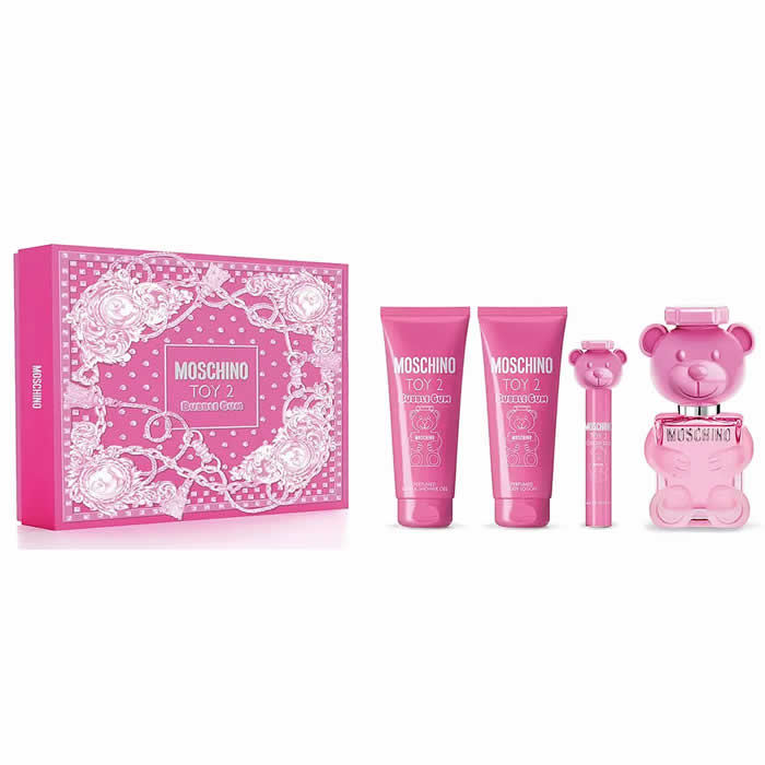 <tc>MOSCHINO</tc> Coffret 4 pièces Toy 2 Bubblegum Eau de Toilette Spray 100 ml