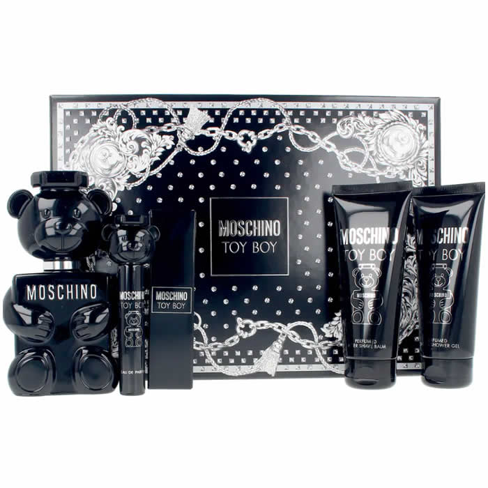 <tc>MOSCHINO</tc> Coffret 4 pièces Eau de Parfum Spray Toy Boy 100 ml