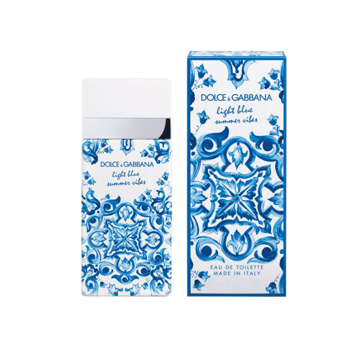Dolce et Gabbana bleu clair Vibes d'été Eau de Toilette Spray 50ml