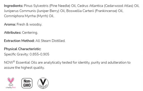 Mélange d'huile Woodland Walk - 30 ml