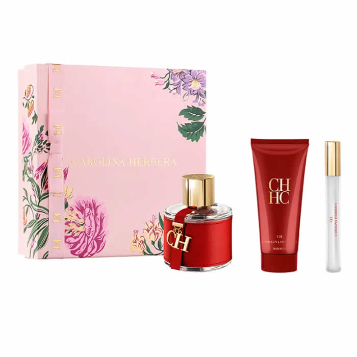 <tc>CAROLINA HERRERA</tc> Coffret 3 pièces Eau de Toilette Spray 100 ml Ch