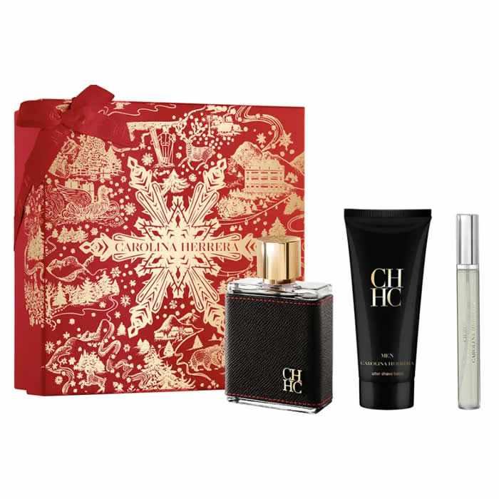 <tc>CAROLINA HERRERA</tc> Coffret 3 pièces Eau de Toilette Spray Ch Men 100 ml