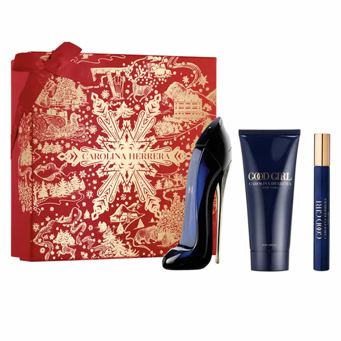 <tc>CAROLINA HERRERA</tc> Eau de parfum en vaporisateur Good Girl 80 ml, coffret 3 pièces