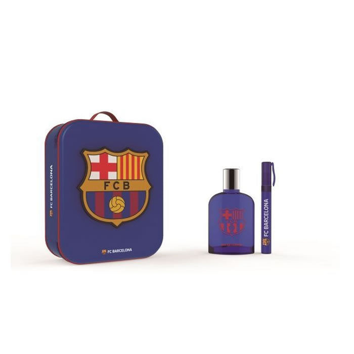 FC Barcelone Eau de Toilette Spray 100 ml Set 3 pièces