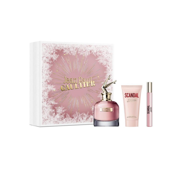 <tc>JEAN PAUL GAULTIER</tc> Coffret 3 pièces Scandal Eau de Parfum Spray 80 ml Noël 2023